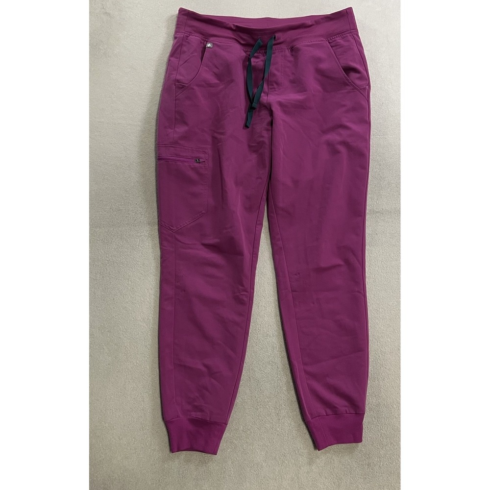 Figs Zamora Scrub Pants Women's Size Medium Magenta W18SW2005 PO# 3121